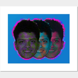 Bruno Mars Mugshot Threeways Posters and Art